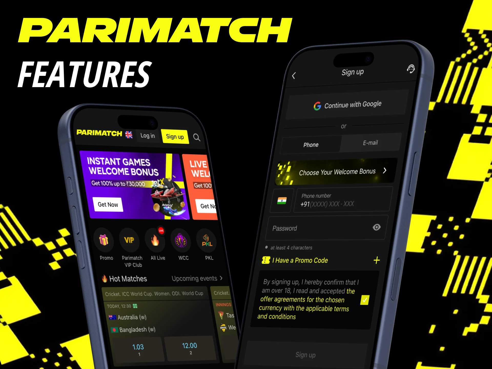 भारत में Parimatch ऐप के बारे में निष्कर्ष निकालना। ऐप सभी आधुनिक आवश्यकताओं के साथ पूरी तरह से अनुपालन करता है।