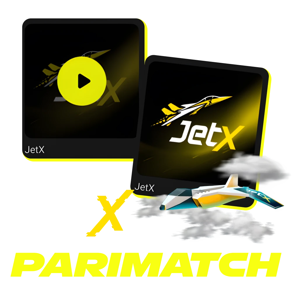 Play and win in the Jet X game at Parimatch online casino.