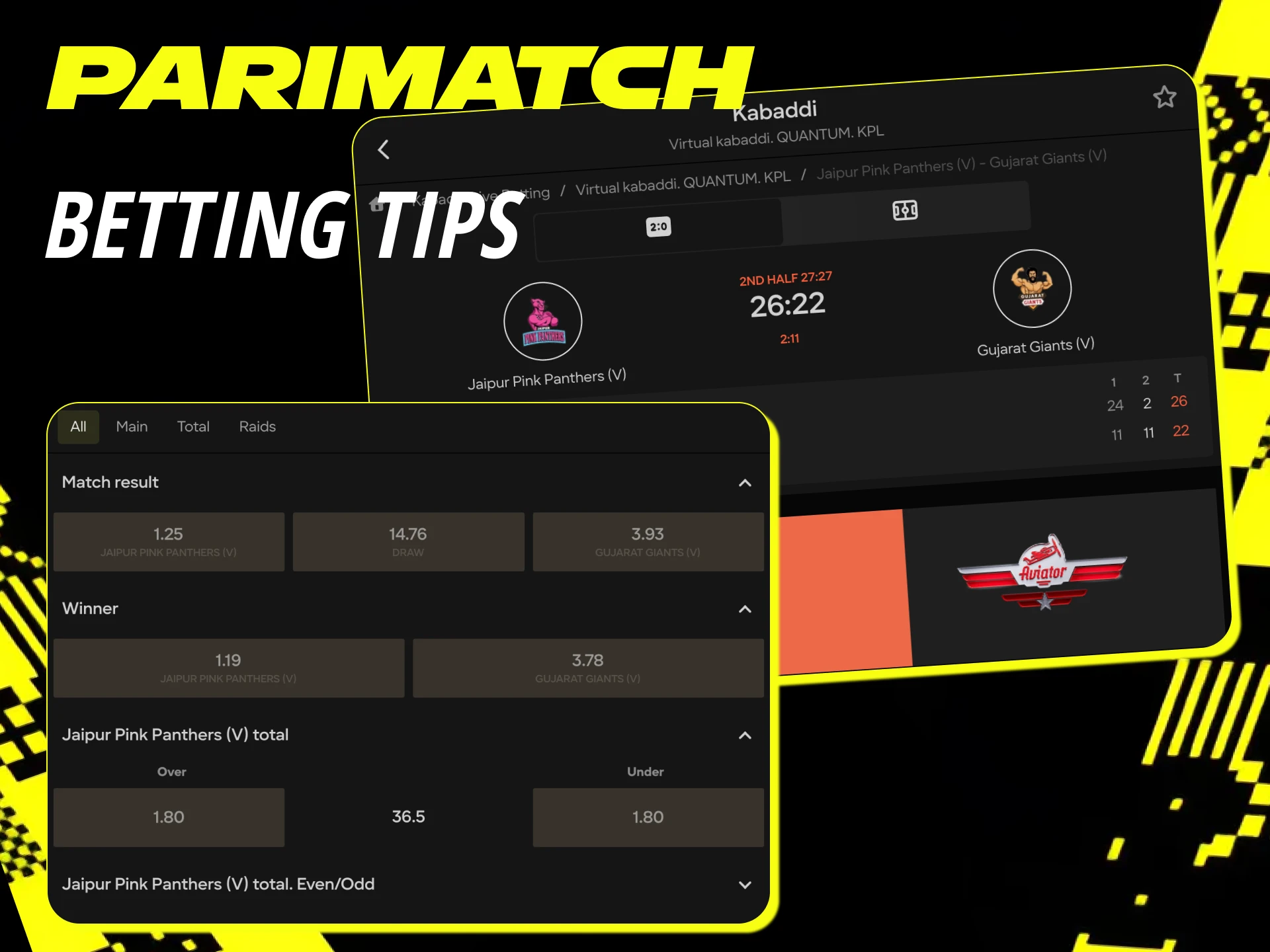 Study your team, its previous perfomance and history to place profecient bets.