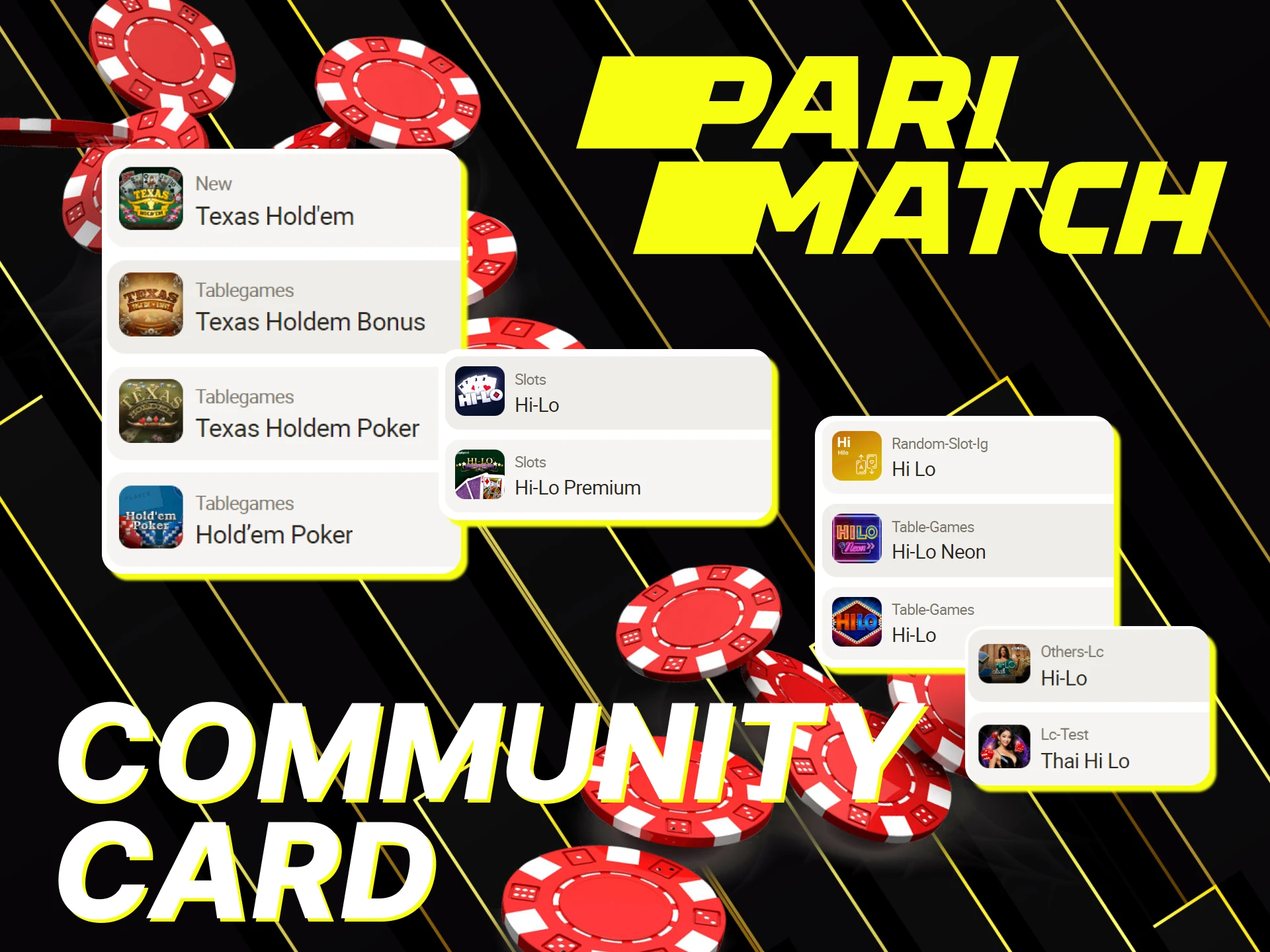 Learn more about Community Card Poker on Parimatch.