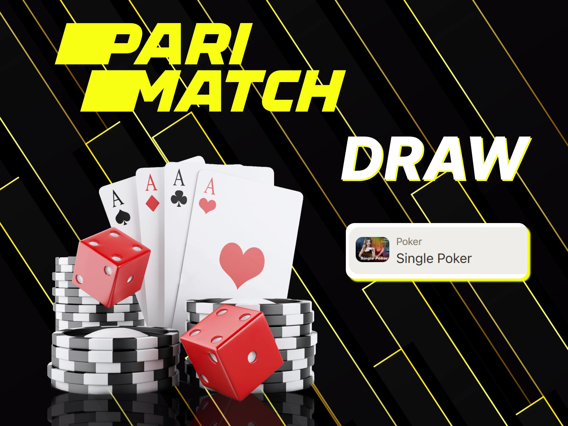 Learn about Draw Poker and give it a try at Parimatch.