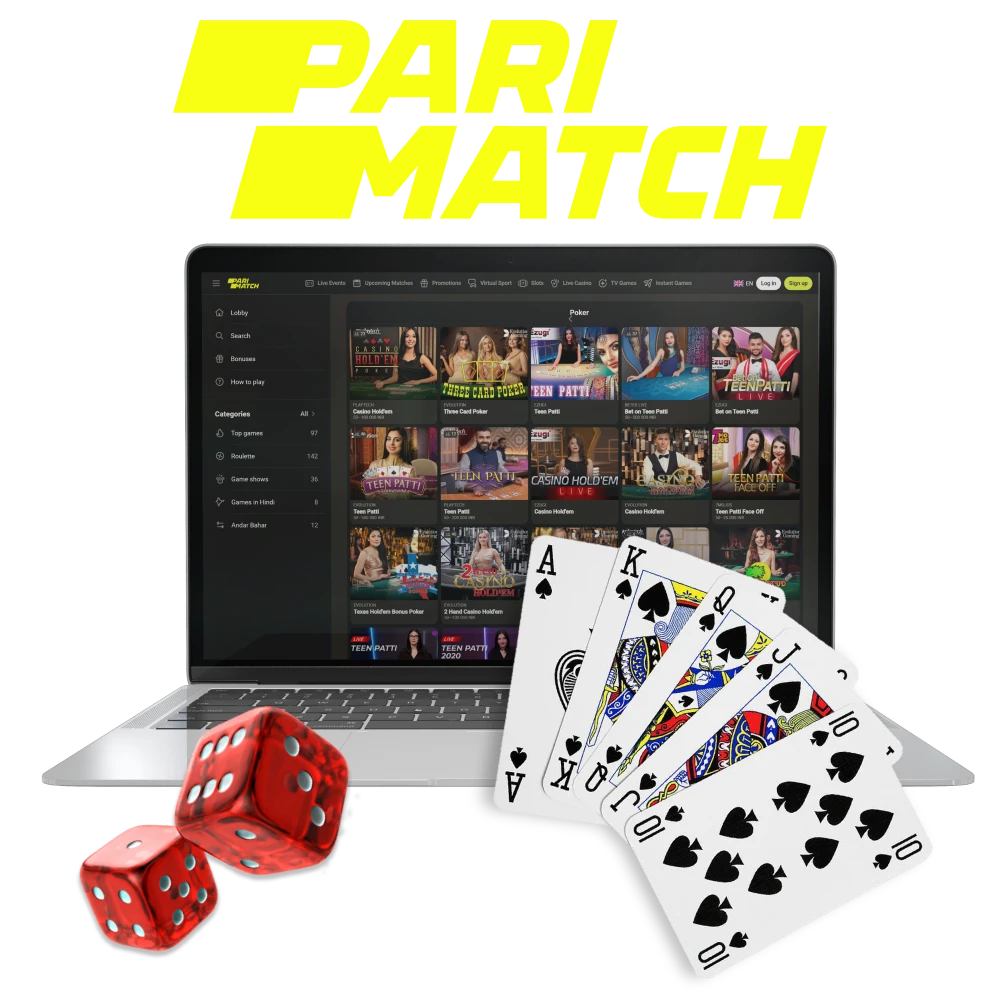 Play poker with Parimatch.