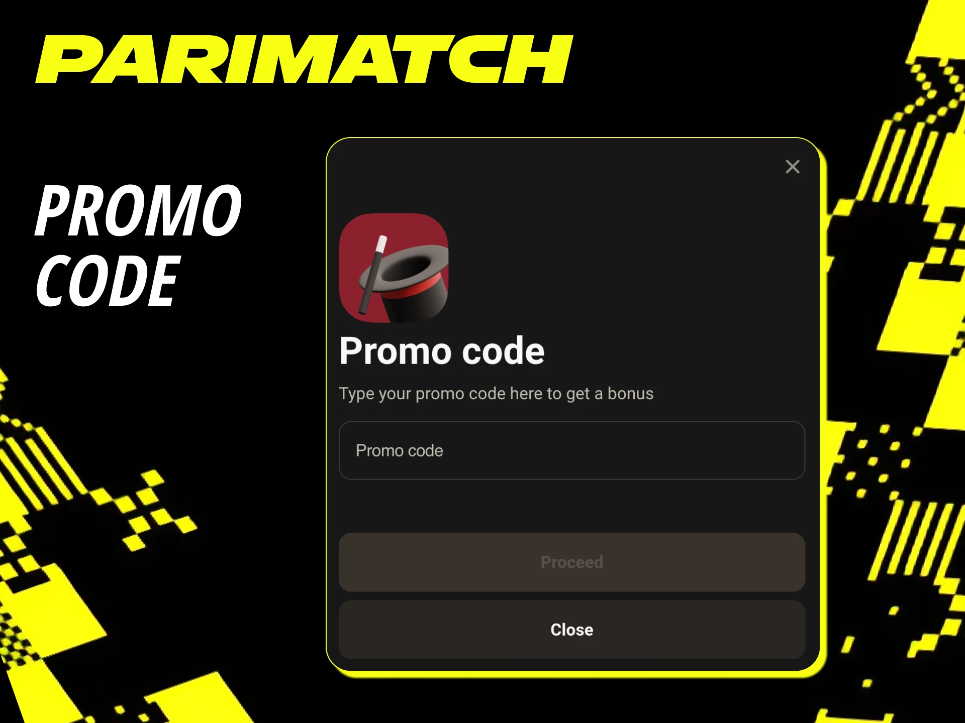 Use the promo code to start winning at Parimatch with increased odds.
