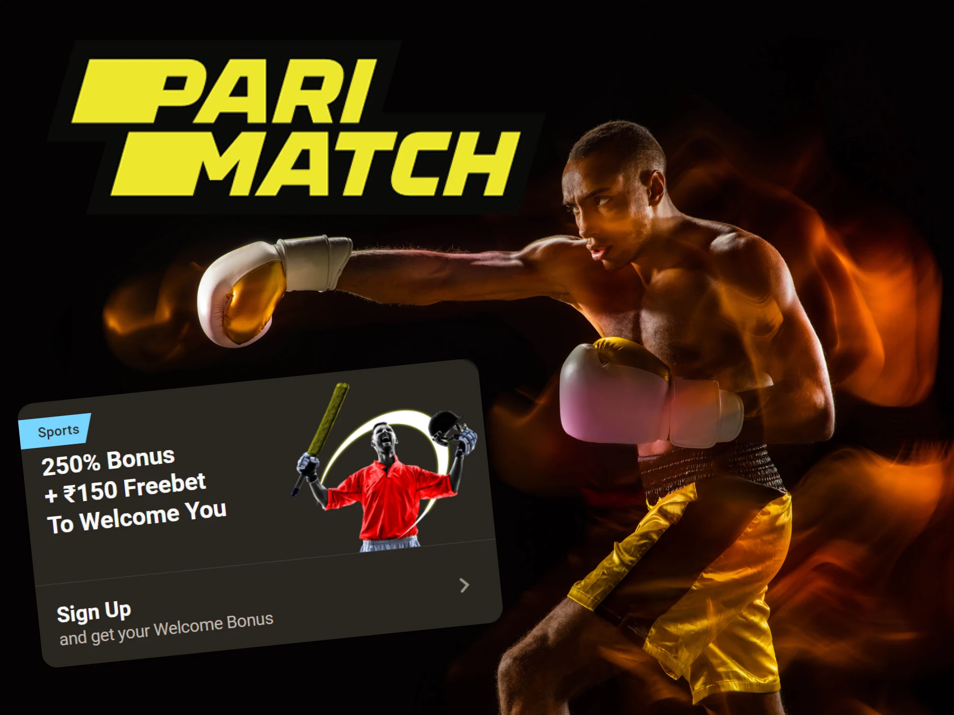 Get the best bonus for winning bets on UFC on Parimatch.